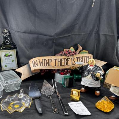 Truth in Wine Kitchen collectibles