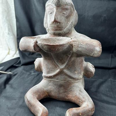 Statues, Hagaer, Columbian, Blanc de Chine