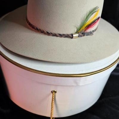 Vintage Stetson Gun Club “Sidney” Hat – F2300 • 601 S Belly • Size 6¾ • XXX Quality • New in Original Hat Box