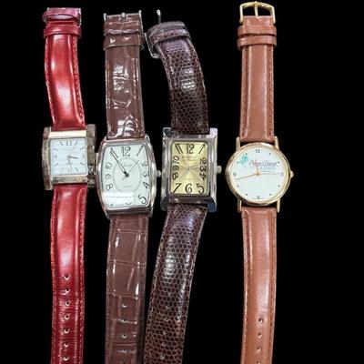 Sale Photo Thumbnail #268: Set of 12 Wrist Watches With Straps  UNTESTED