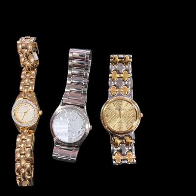 Sale Photo Thumbnail #276: Assortment of Metal Bracelet and Band Watches  Set of 14   UNTESTED