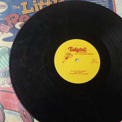 Vintage Tinkerbell Records “The Little Red Wagon” Children’s Story & Songs LP 33⅓ RPM