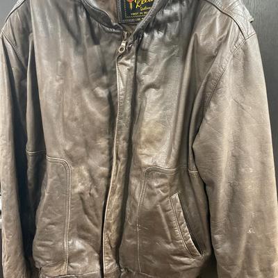 Reed brown leather jacket