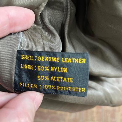 Reed brown leather jacket