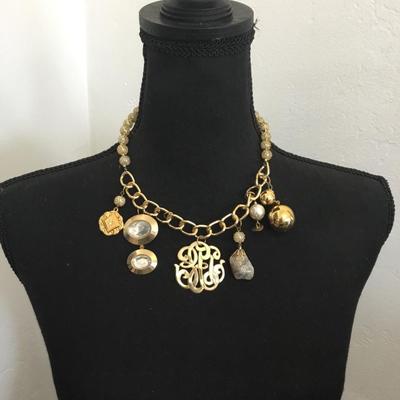 Vintage up cycle necklace