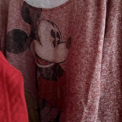 Five women's Disney shirts