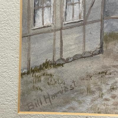 Painted by Bill Harvest 1971