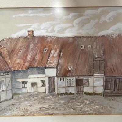 Painted by Bill Harvest 1971