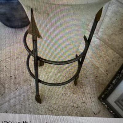Vase on an Iron Stand