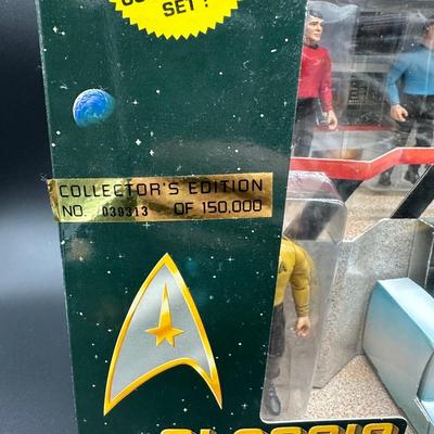 Classic Star Trek Collector Figure Set – Limited Edition #039313 of 150,000