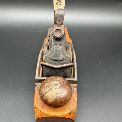 Antique Wooden Jack Plane w/ Cast Iron Adjustment – Early Hand Tool