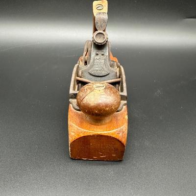 Antique Wooden Jack Plane w/ Cast Iron Adjustment – Early Hand Tool