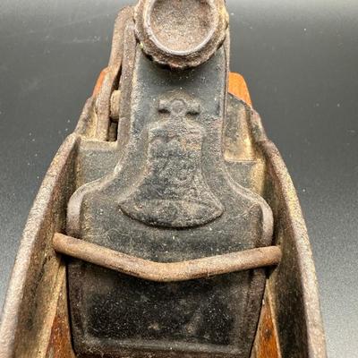 Antique Wooden Jack Plane w/ Cast Iron Adjustment – Early Hand Tool