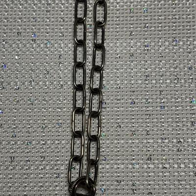 Heavy brass medallion necklace