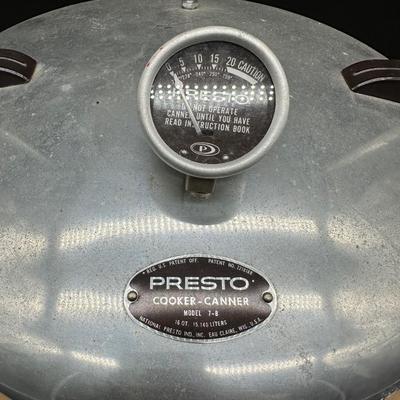 Vintage Presto Pressure Cooker / Canner – Model 7-B – 16 Quart – USA