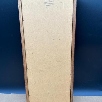 Vintage Remington Arms & Ammunition Framed Thermometer – “First in the Field” – Works