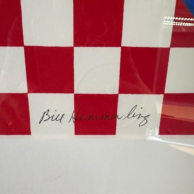 1996 Strawberry Festival Framed Art Print – Ponchatoula, LA – Signed & Numbered