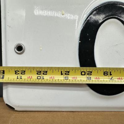 Vintage Canal Street Porcelain Street Sign – “700 → CANAL” – New Orleans