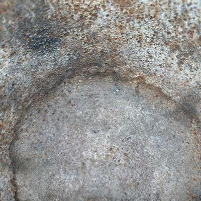 Antique P&S MF Co Cast Iron Footed Bean Pot w/ Lid & Bail Handle