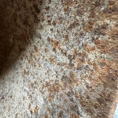 Antique P&S MF Co Cast Iron Footed Bean Pot w/ Lid & Bail Handle