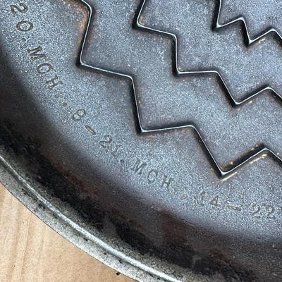 Vintage Wagner Ware No. 9 Drip Drop Roaster w/ Original Lid & Bail Handle – Sidney, Ohio