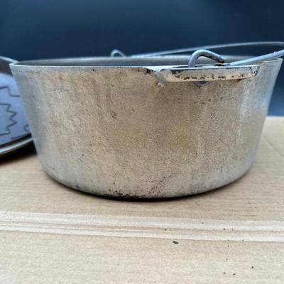 Vintage Wagner Ware No. 9 Drip Drop Roaster w/ Original Lid & Bail Handle – Sidney, Ohio