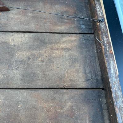 Antique HOWE Bicycles & Tricycles Advertising Sign – Mounted on Wood – Penny-Farthing Graphic