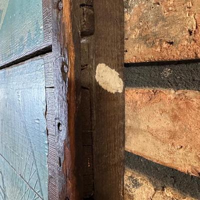 Antique HOWE Bicycles & Tricycles Advertising Sign – Mounted on Wood – Penny-Farthing Graphic