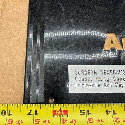 Vintage Harley-Davidson Blend Harley Cigarettes Embossed Metal Sign — 1994 Lorillard