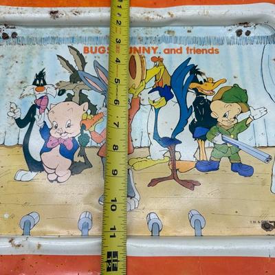 Vintage 1979 Bugs Bunny & Friends Metal Serving Tray – Warner Bros Looney Tunes