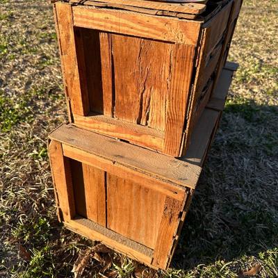 Original Louisiana Strawberry Crates w/ Labels & Crate Tool – Madisonville / Albany LA