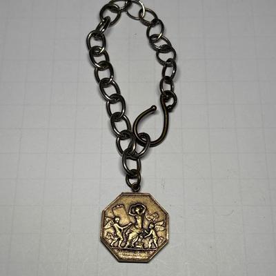 Medallions chain bracelet