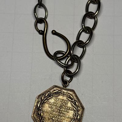 Medallions chain bracelet
