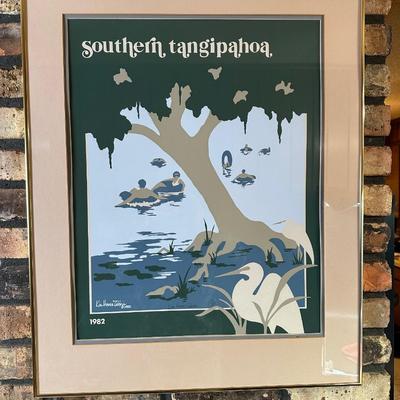 “Southern Tangipahoa” Limited Edition Print – 1982 – Signed & Numbered