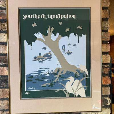 “Southern Tangipahoa” Limited Edition Print – 1982 – Signed & Numbered