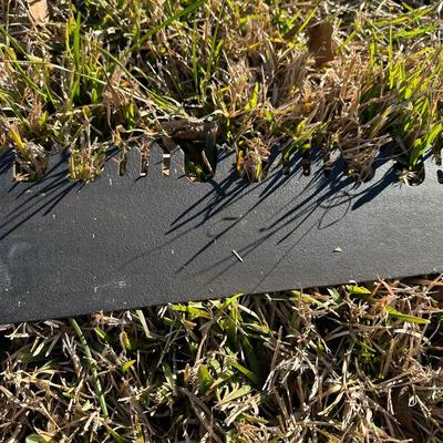 Vintage Hand Saw w/ Hand-Painted Folk Art Landscape – Rustic Decor