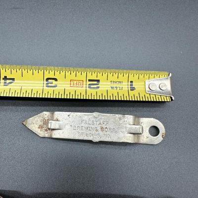 Vintage Beer Bottle Openers Lot – Falstaff & JAX Beer Advertising (2)