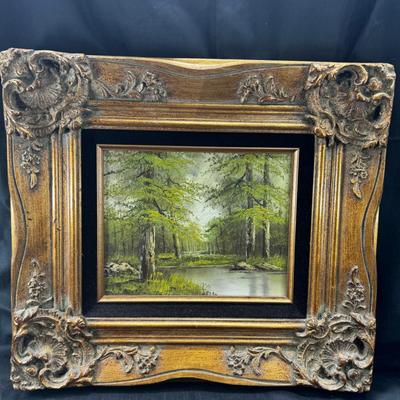 Original Impasto Oil painting Collin Halliday