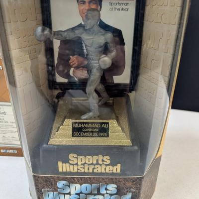 Fine Pewter Muhammad Ali Hand Crafted Sculpture