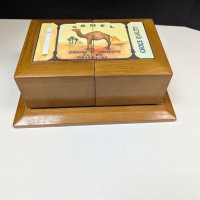 Camel Cigarettes Men's Dresser Top Jewelry Box