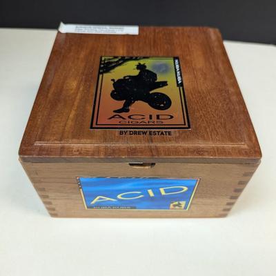 Acid Kuba Madure Empty Wood Cigar Box