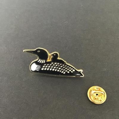 Sale Photo Thumbnail #48: Vintage CS marked loon pin Please see attached pictures