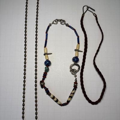 3 necklaces