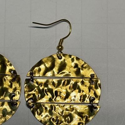 Gold $ silver earrings