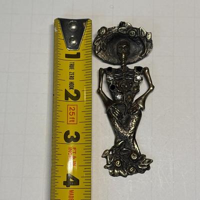 Day of the Dead pendant by Barbosa