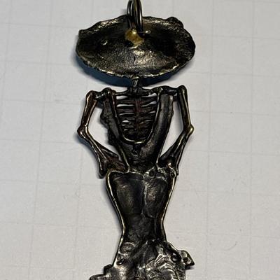 Day of the Dead pendant by Barbosa