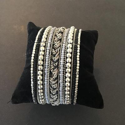 Sale Photo Thumbnail #160: Very nice boho woman’s wrap fashion bracelet 
Please see attached pictures