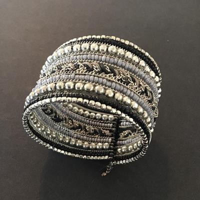 Sale Photo Thumbnail #161: Very nice boho woman’s wrap fashion bracelet 
Please see attached pictures