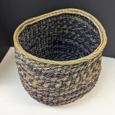 Hand Woven Vintage Basket