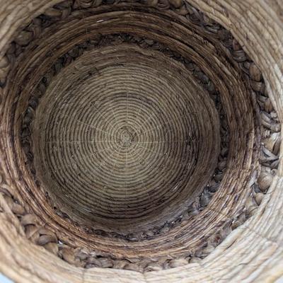 Hand Made Woven Basket w/ Handles